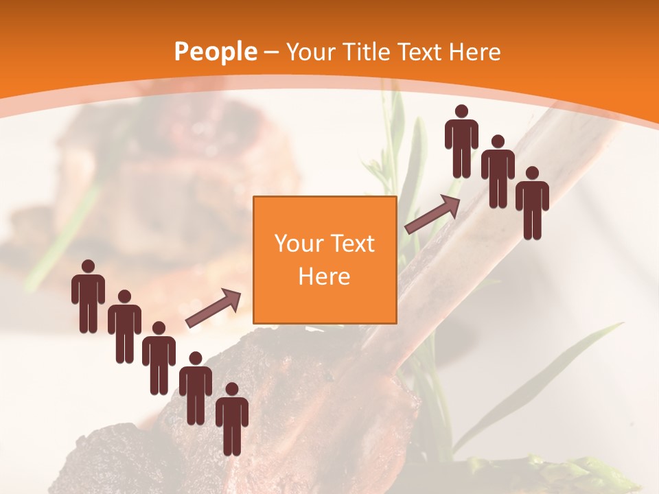 Restaurant Grill Meat PowerPoint Template