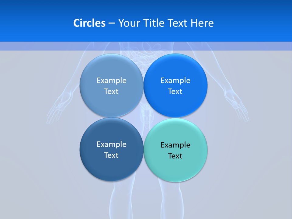 Blue Medical Illustration PowerPoint Template