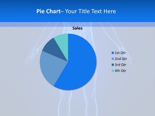 Blue Medical Illustration PowerPoint Template