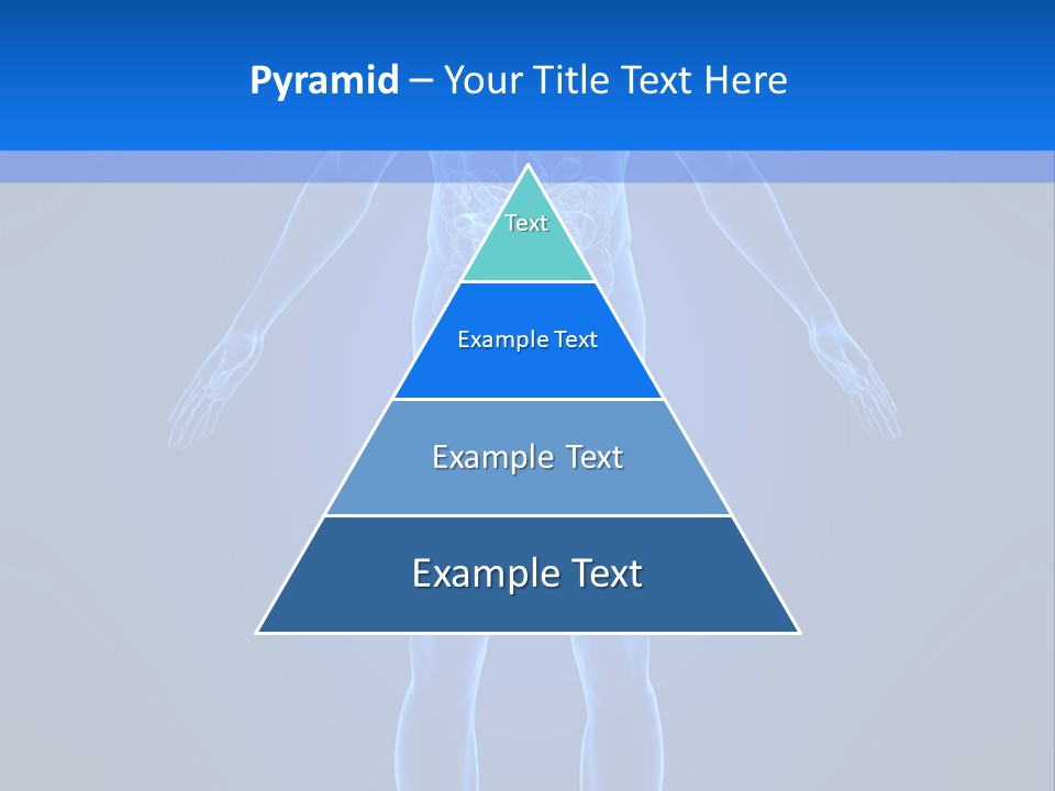 Blue Medical Illustration PowerPoint Template