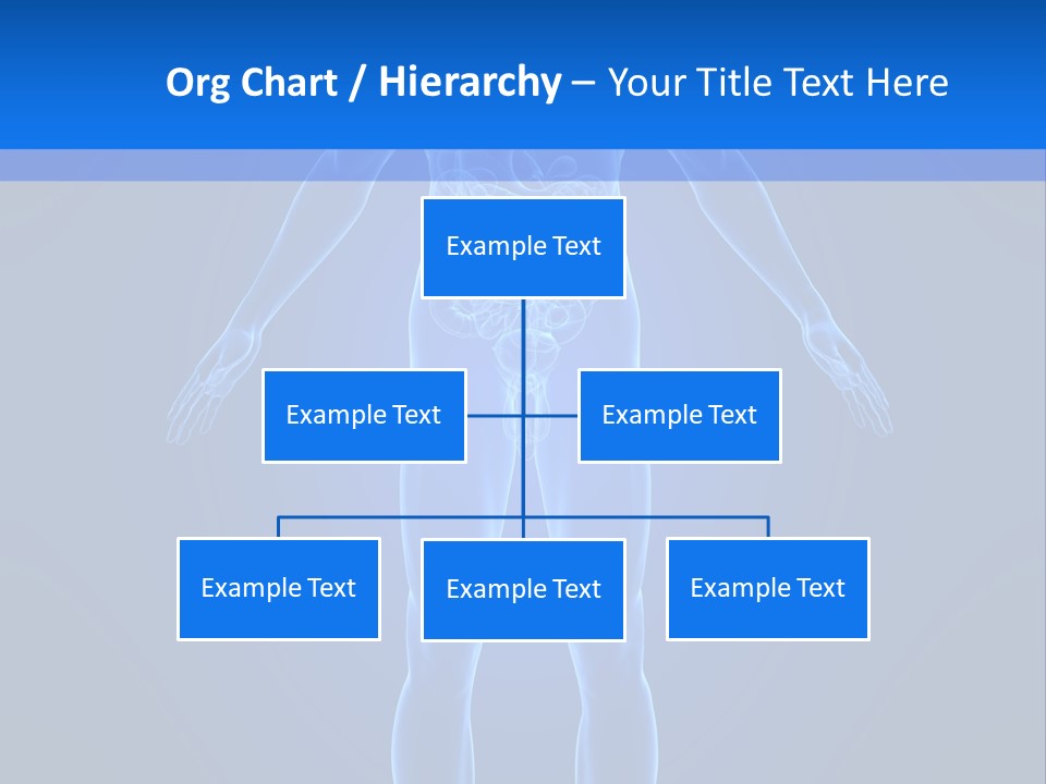Blue Medical Illustration PowerPoint Template
