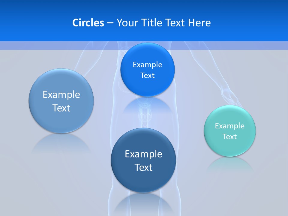 Blue Medical Illustration PowerPoint Template