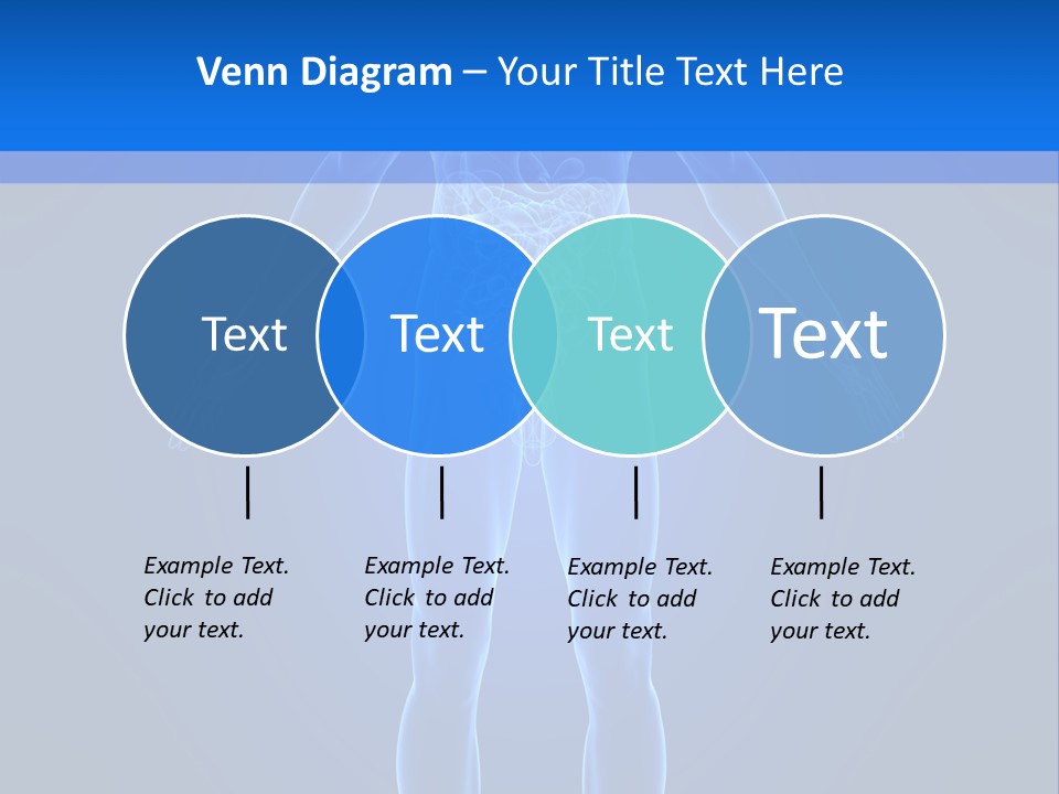 Blue Medical Illustration PowerPoint Template