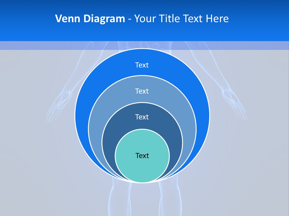 Blue Medical Illustration PowerPoint Template