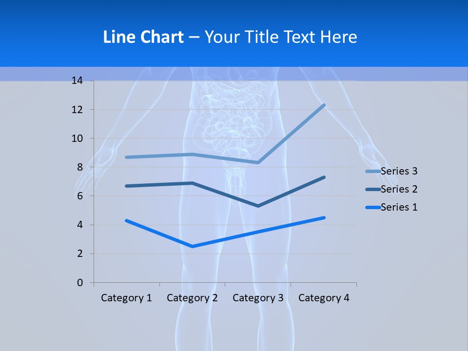 Blue Medical Illustration PowerPoint Template