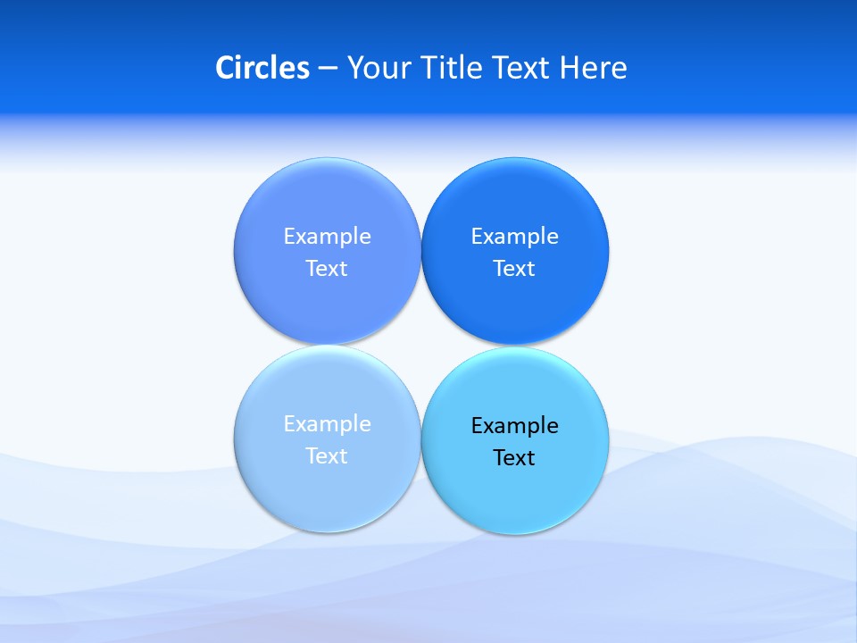 Generated Calm Backdrop PowerPoint Template