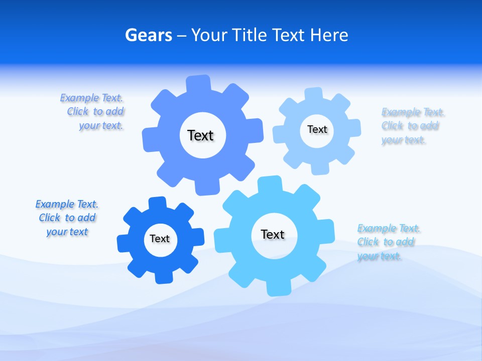 Generated Calm Backdrop PowerPoint Template