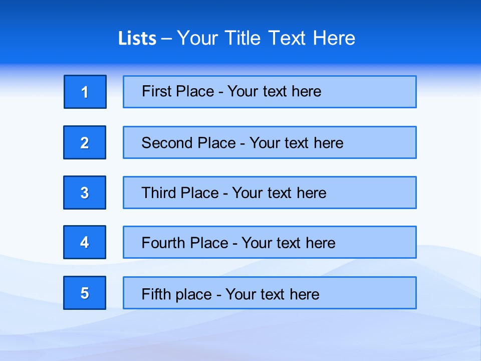 Generated Calm Backdrop PowerPoint Template