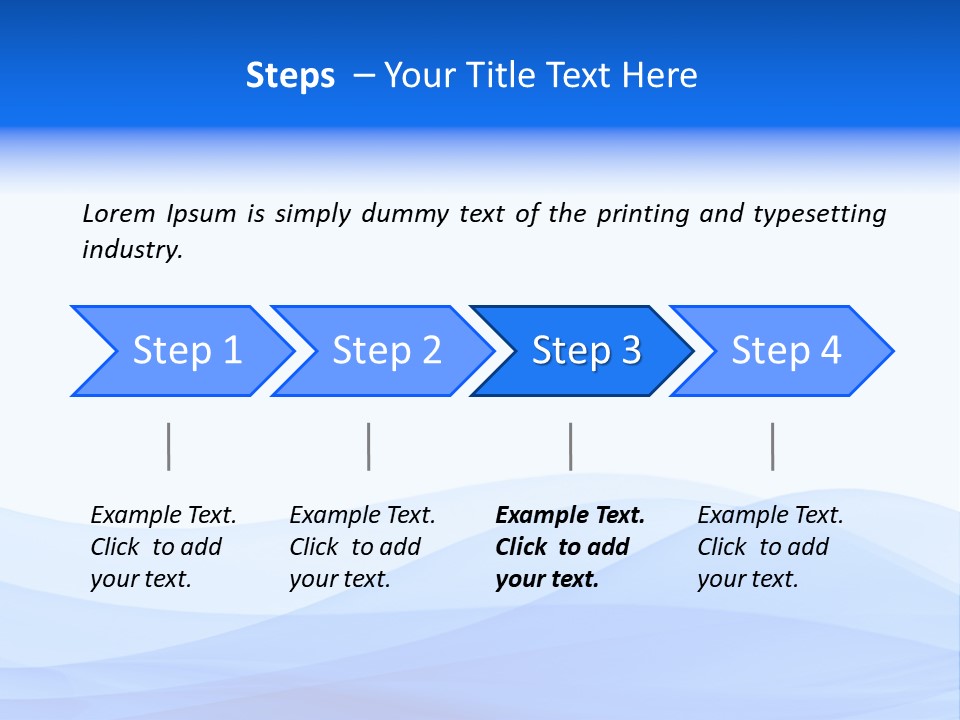 Generated Calm Backdrop PowerPoint Template