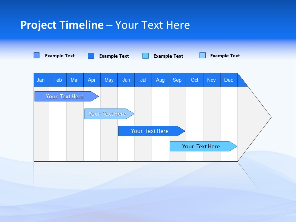 Generated Calm Backdrop PowerPoint Template
