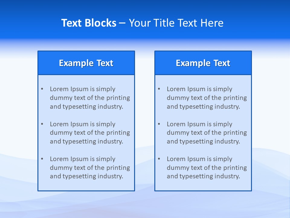 Generated Calm Backdrop PowerPoint Template