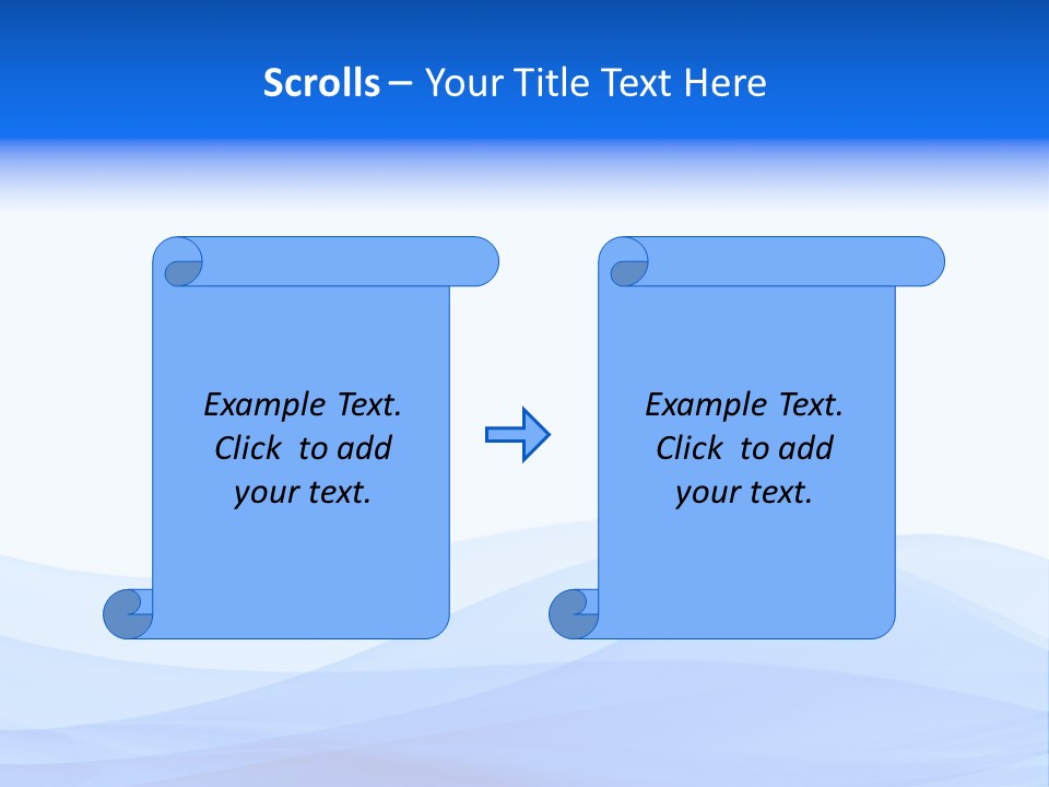 Generated Calm Backdrop PowerPoint Template