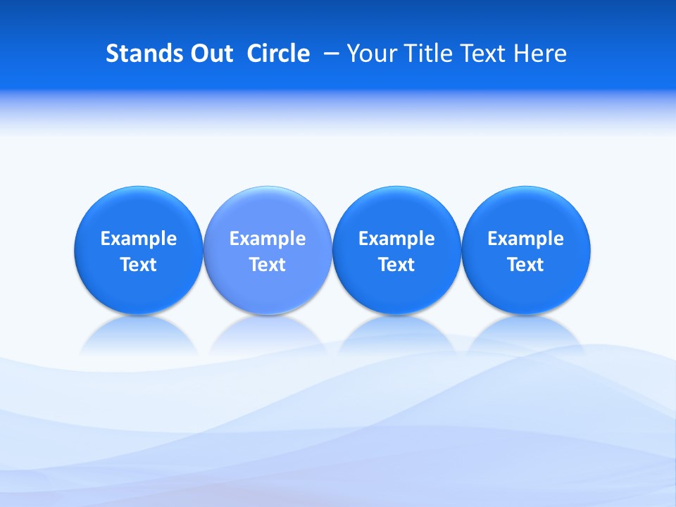 Generated Calm Backdrop PowerPoint Template