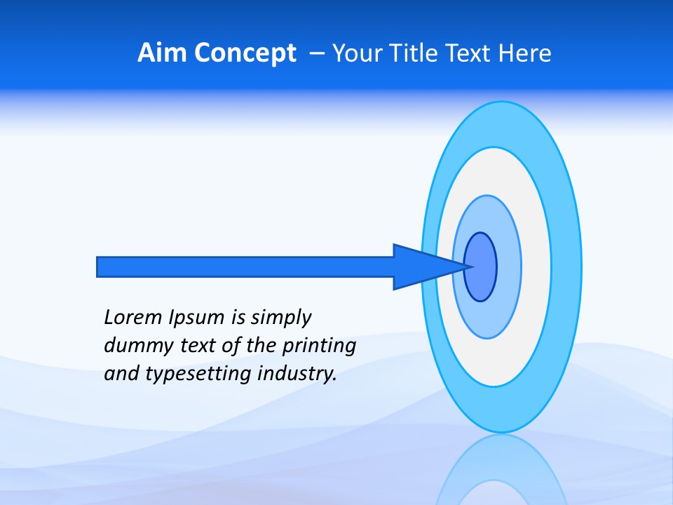 Generated Calm Backdrop PowerPoint Template