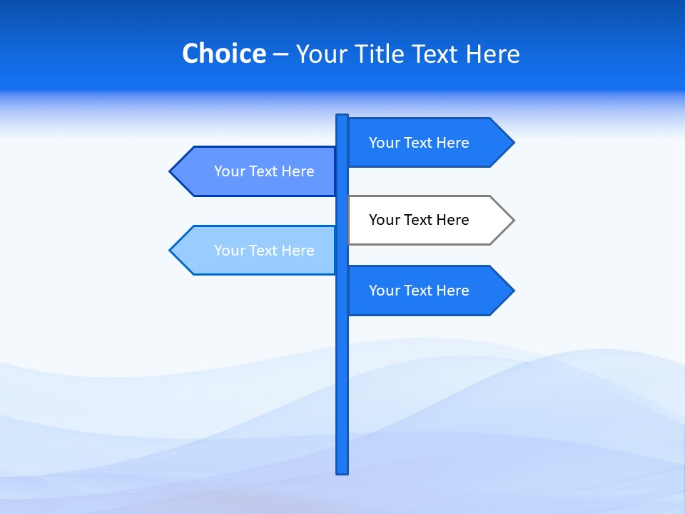 Generated Calm Backdrop PowerPoint Template