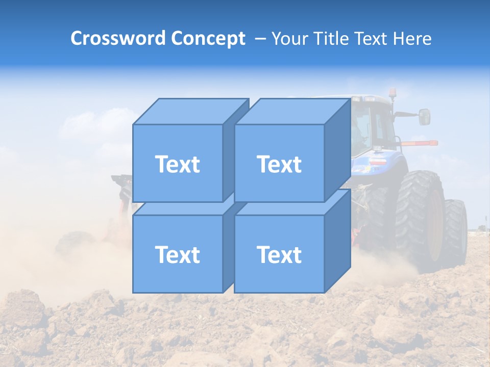 Fall Farming Farmer PowerPoint Template