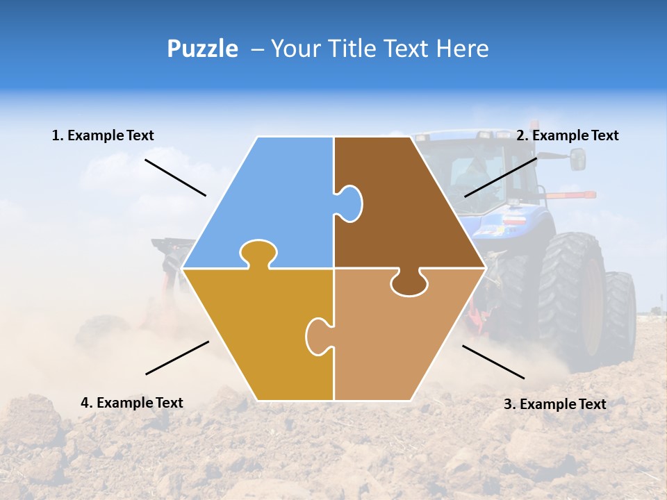 Fall Farming Farmer PowerPoint Template