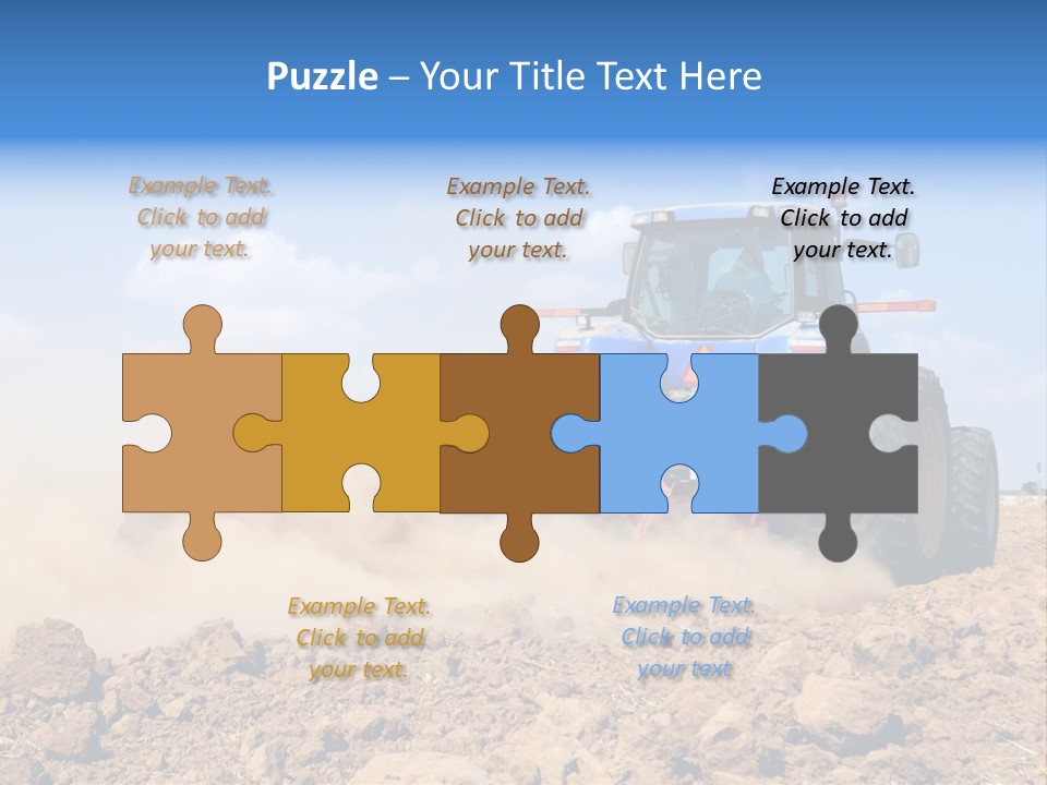 Fall Farming Farmer PowerPoint Template