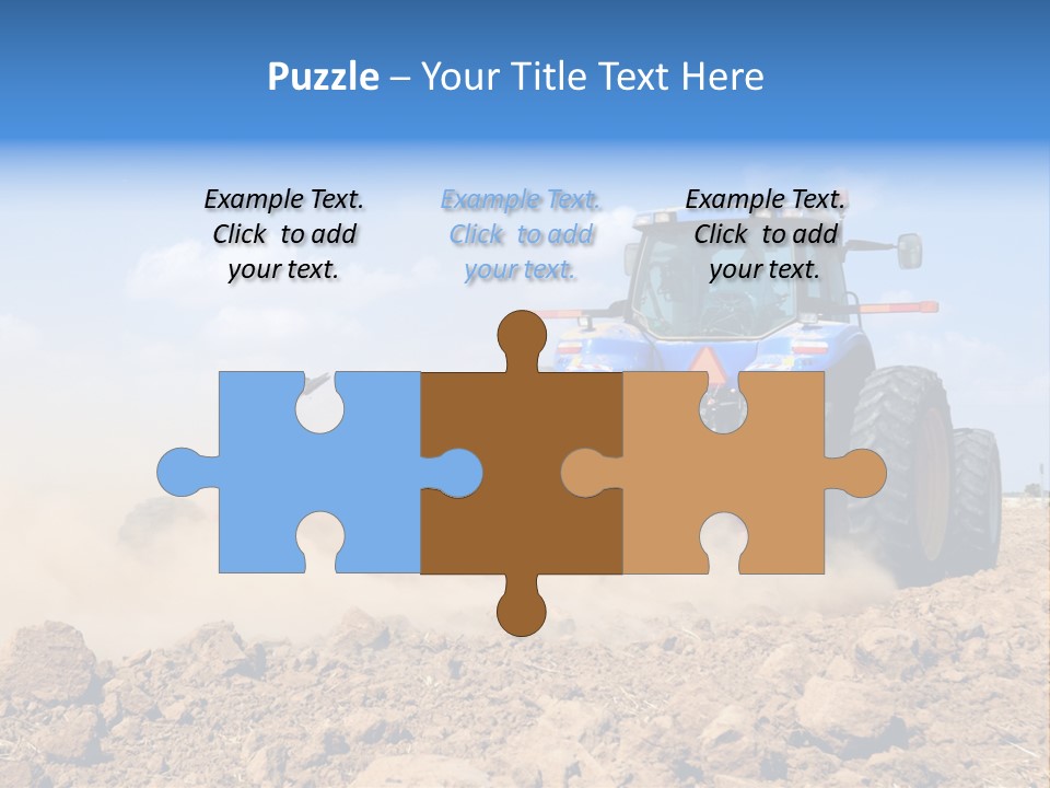 Fall Farming Farmer PowerPoint Template