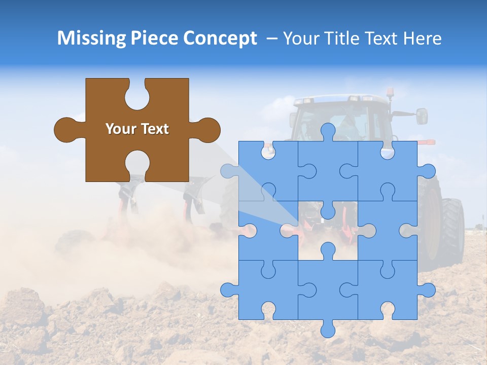 Fall Farming Farmer PowerPoint Template