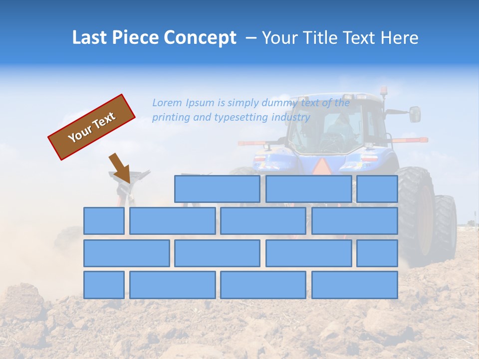 Fall Farming Farmer PowerPoint Template