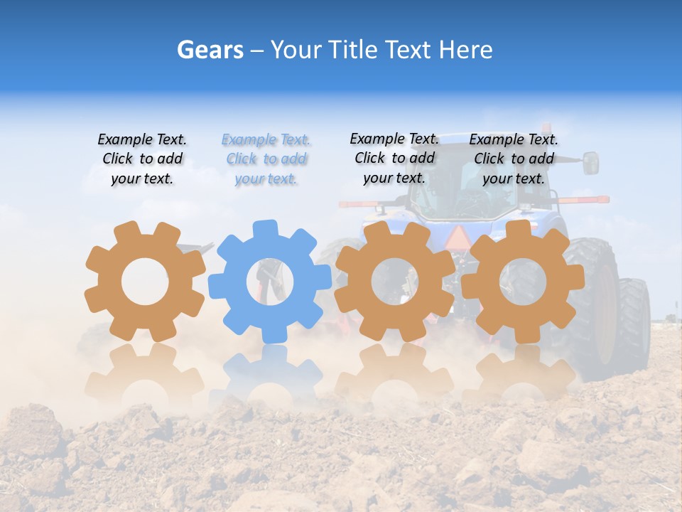 Fall Farming Farmer PowerPoint Template