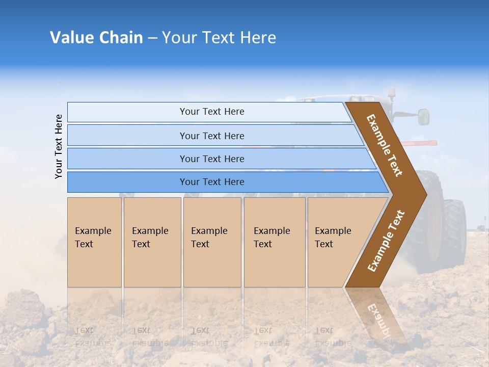 Fall Farming Farmer PowerPoint Template