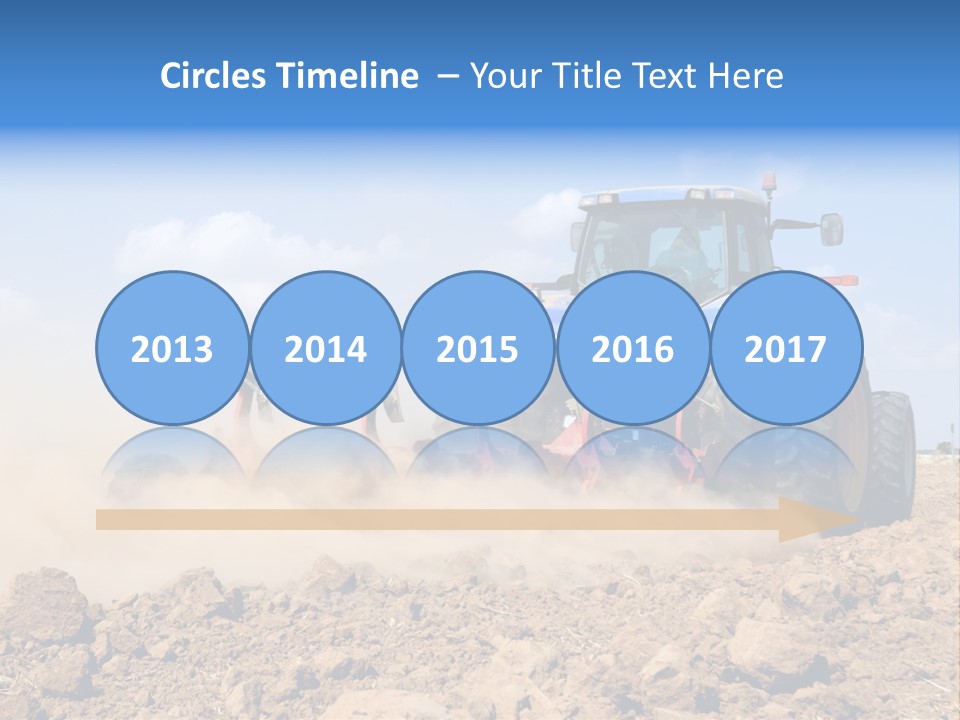Fall Farming Farmer PowerPoint Template
