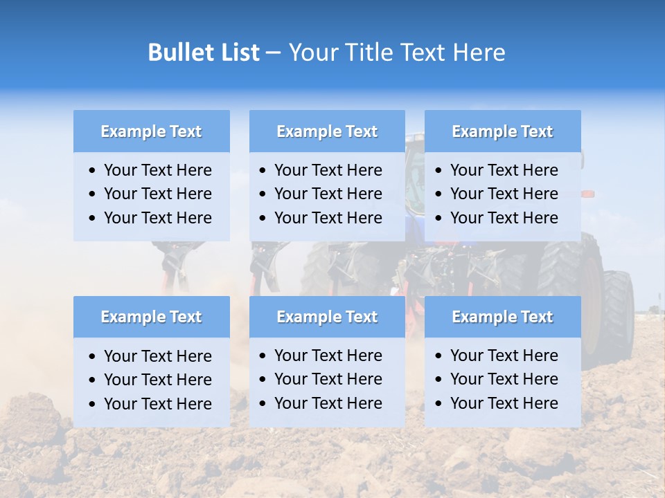 Fall Farming Farmer PowerPoint Template