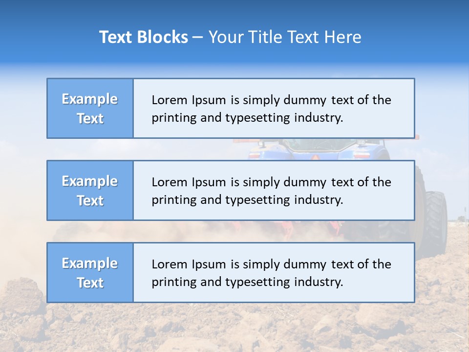 Fall Farming Farmer PowerPoint Template