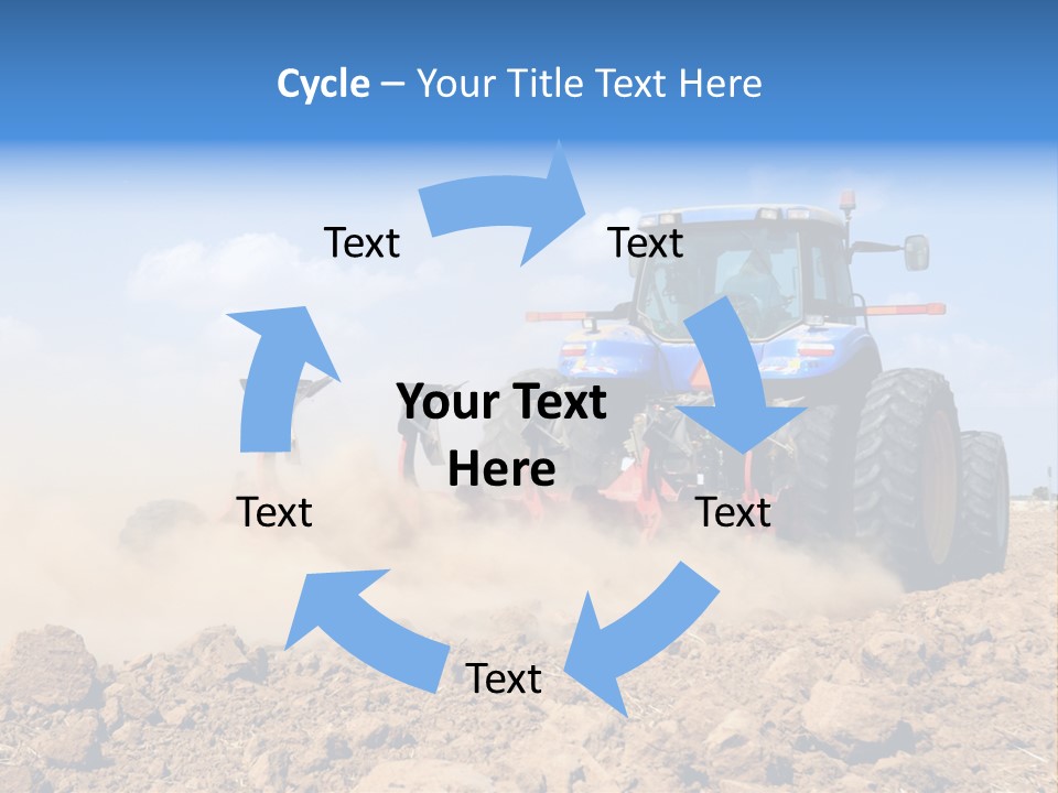 Fall Farming Farmer PowerPoint Template