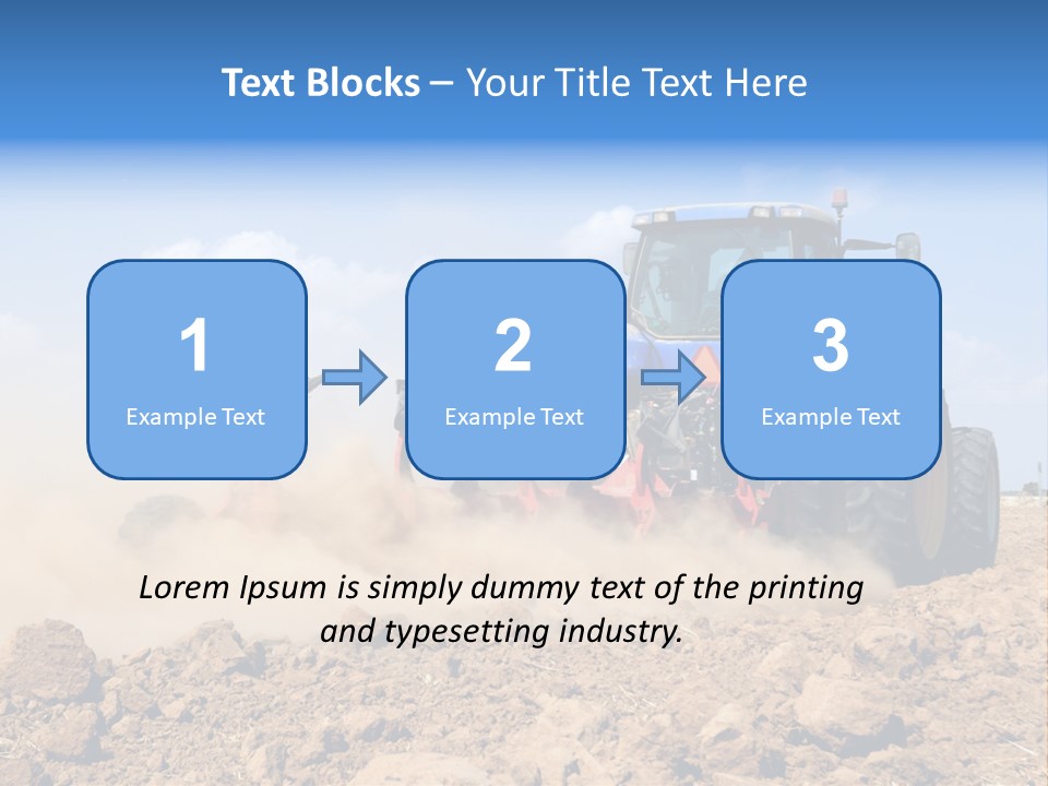 Fall Farming Farmer PowerPoint Template