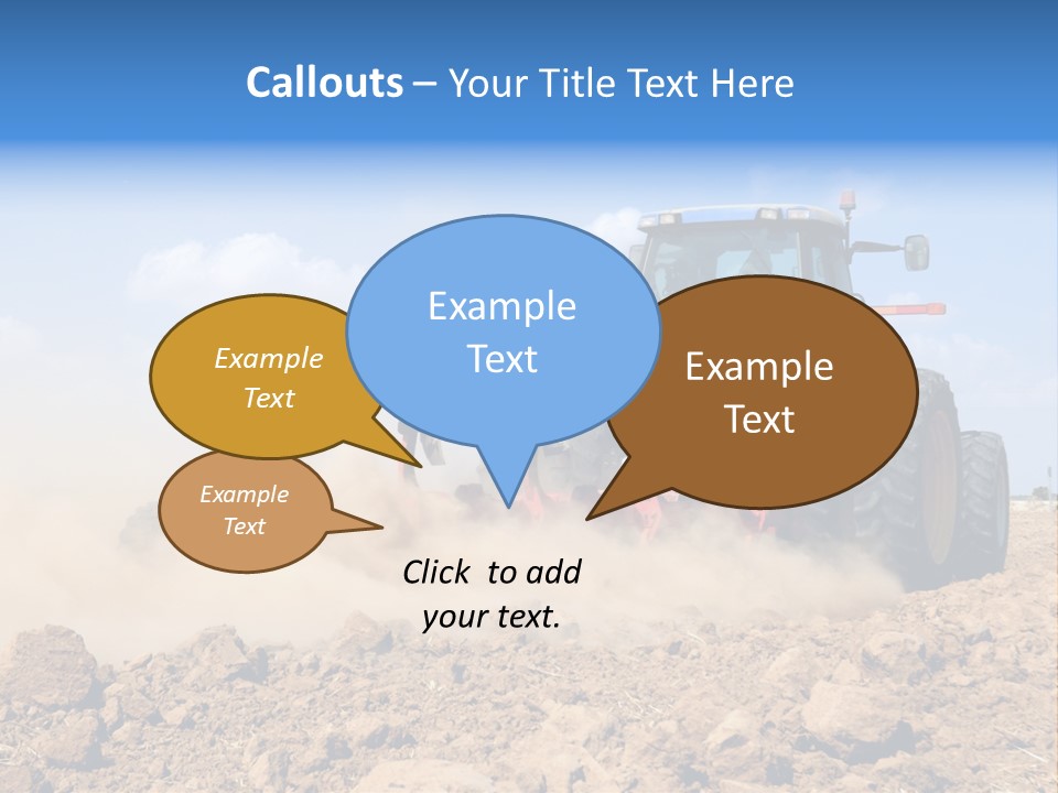 Fall Farming Farmer PowerPoint Template