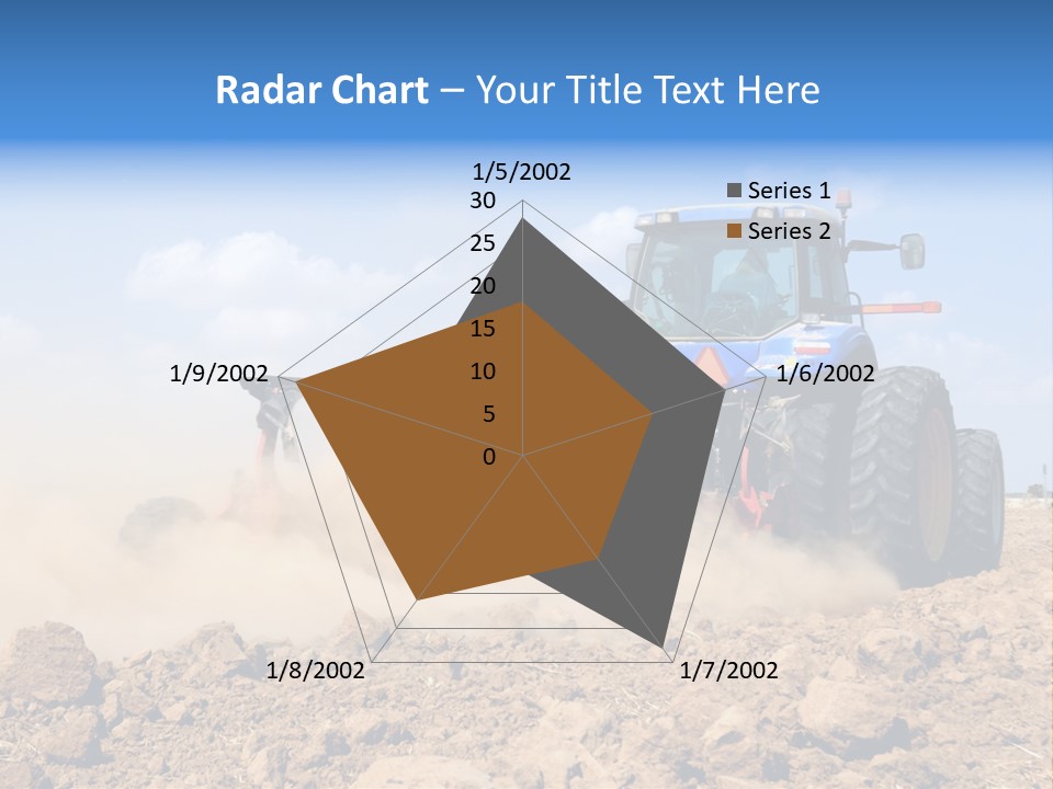 Fall Farming Farmer PowerPoint Template