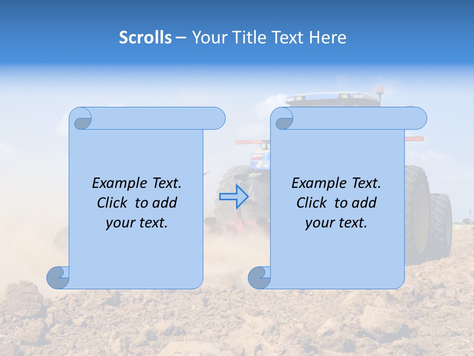 Fall Farming Farmer PowerPoint Template
