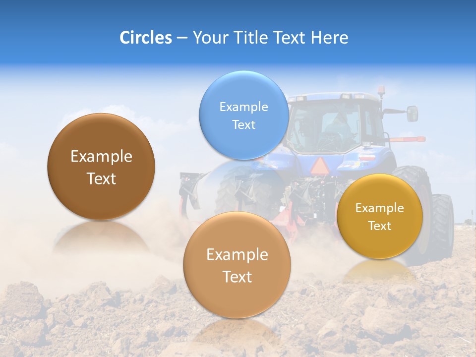 Fall Farming Farmer PowerPoint Template