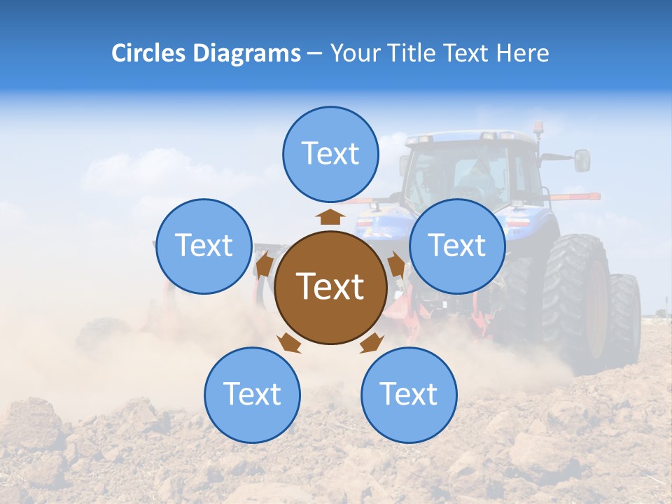 Fall Farming Farmer PowerPoint Template