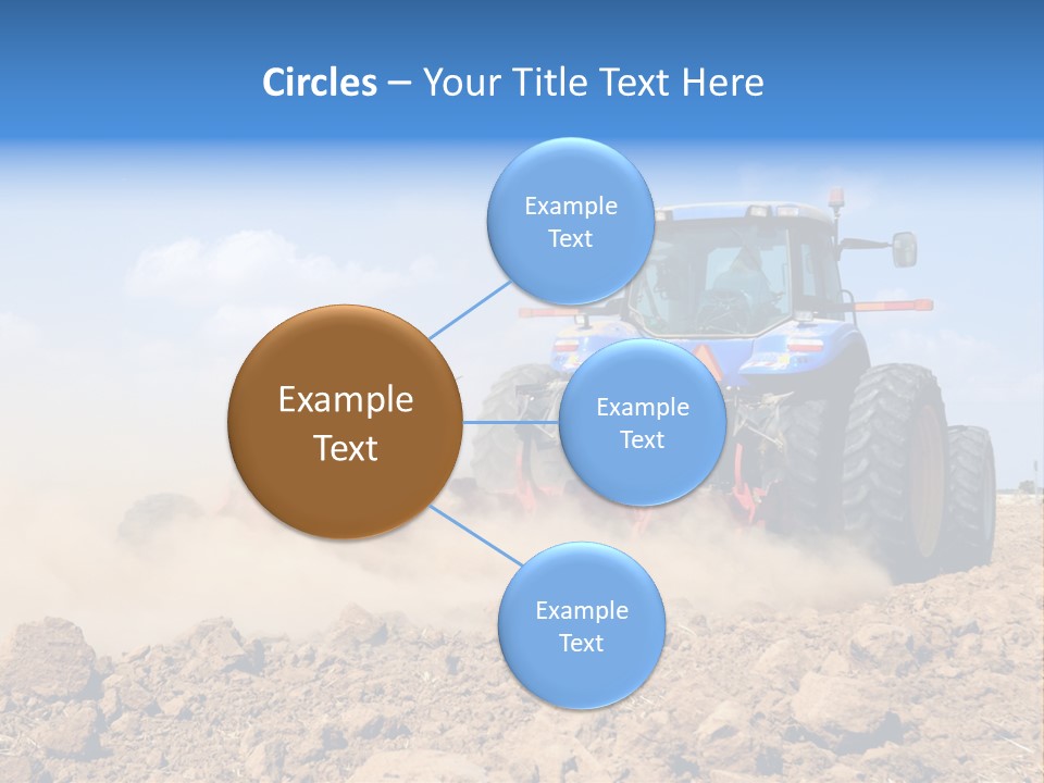 Fall Farming Farmer PowerPoint Template