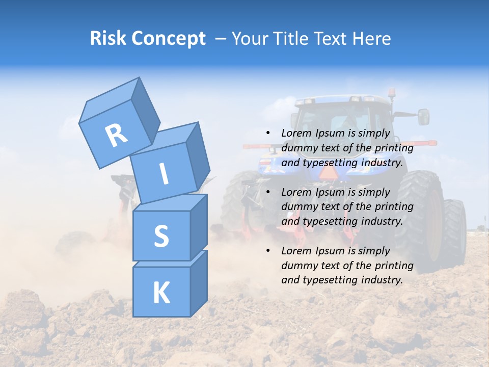 Fall Farming Farmer PowerPoint Template