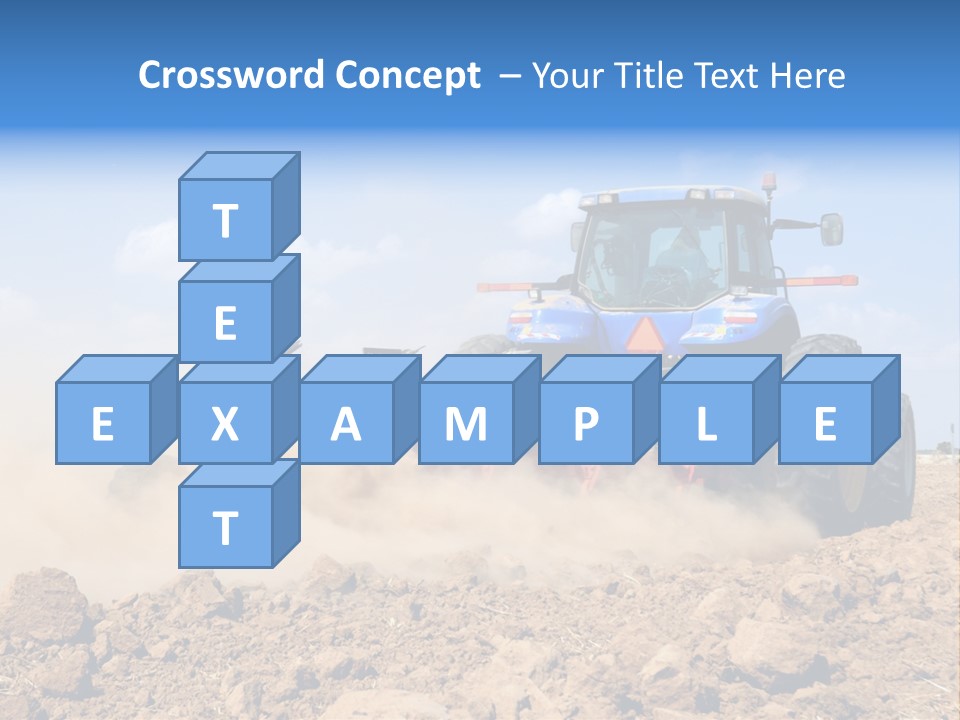 Fall Farming Farmer PowerPoint Template