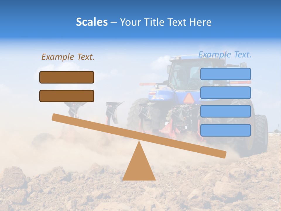 Fall Farming Farmer PowerPoint Template
