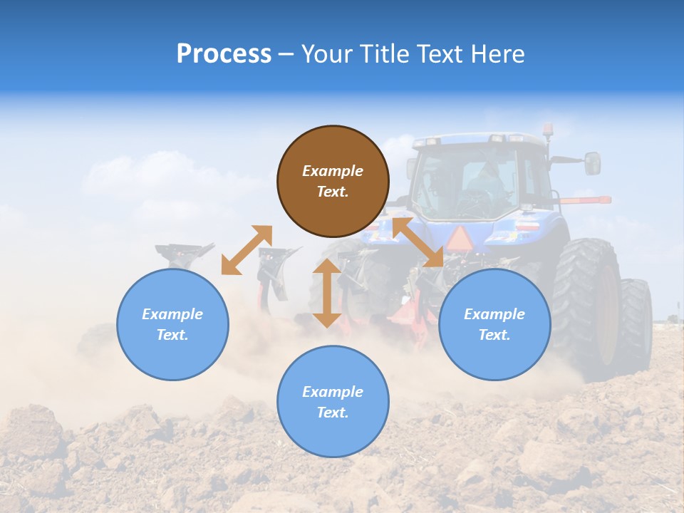 Fall Farming Farmer PowerPoint Template