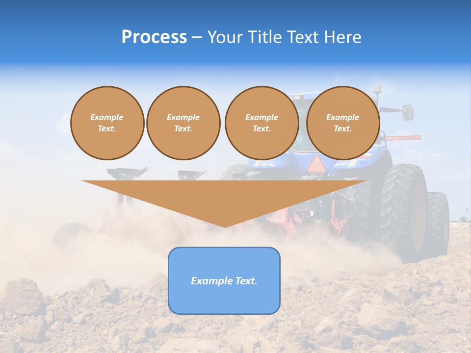 Fall Farming Farmer PowerPoint Template