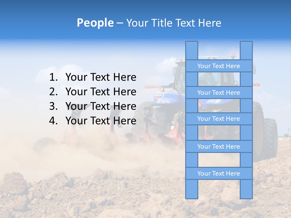 Fall Farming Farmer PowerPoint Template