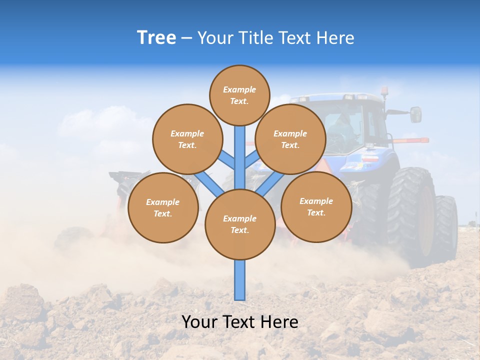 Fall Farming Farmer PowerPoint Template