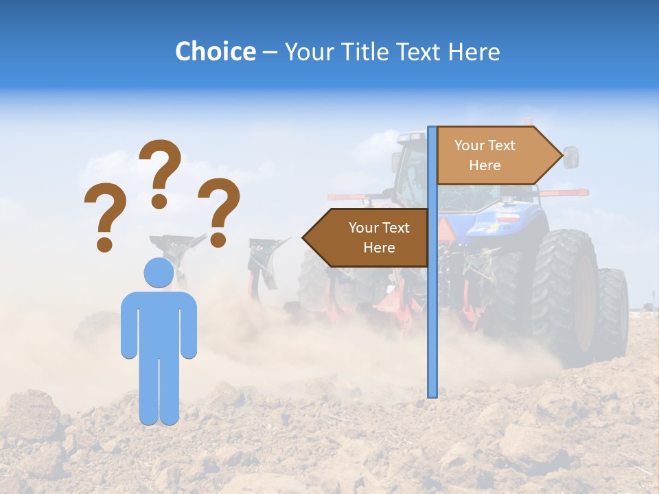 Fall Farming Farmer PowerPoint Template