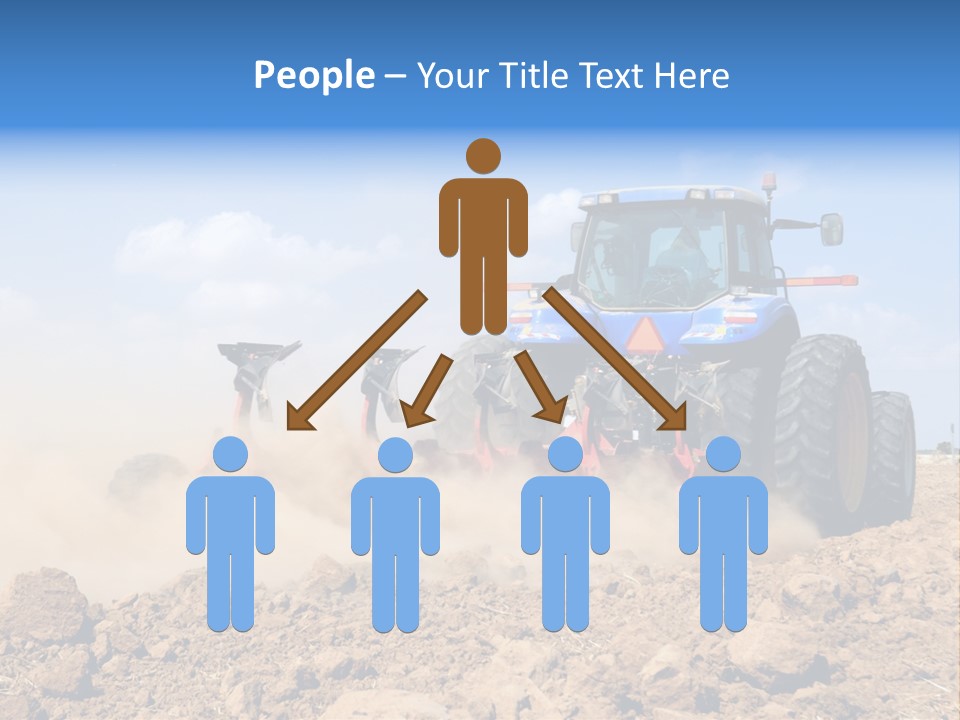 Fall Farming Farmer PowerPoint Template