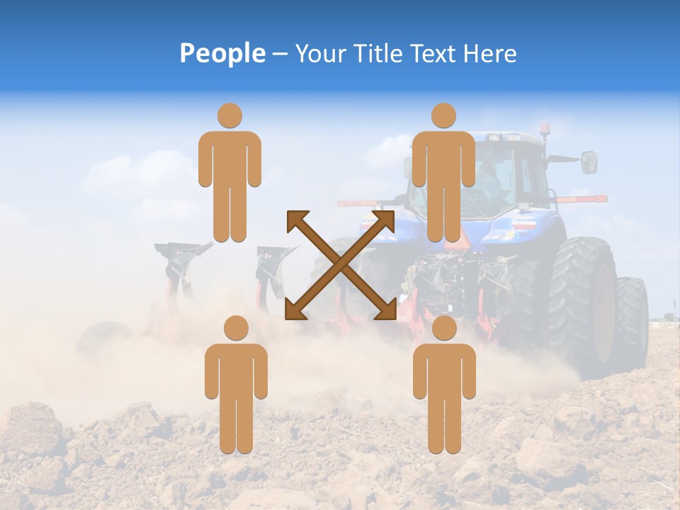 Fall Farming Farmer PowerPoint Template