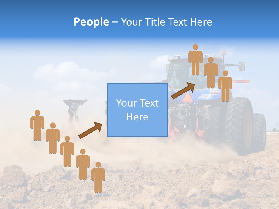 Fall Farming Farmer PowerPoint Template