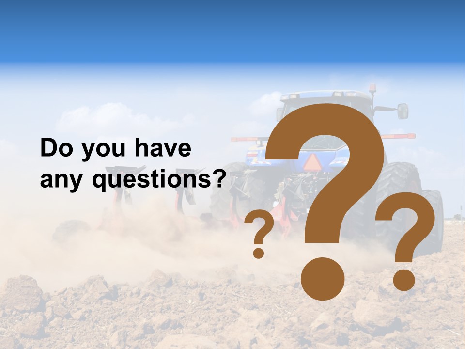 Fall Farming Farmer PowerPoint Template